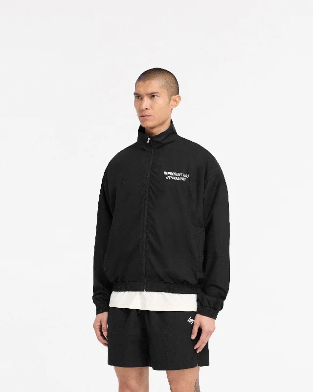 247 Represent Gymnasium Track Jacket - Off Black