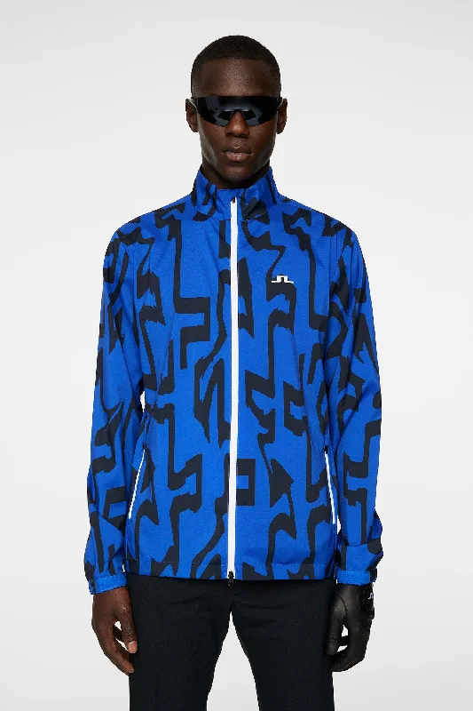 Ash Light Packable Jacket Pr / Glitch Bridge Blue