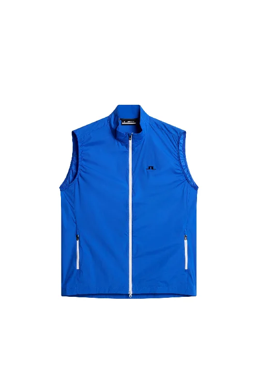 Ash Light Packable Vest / Club Blue