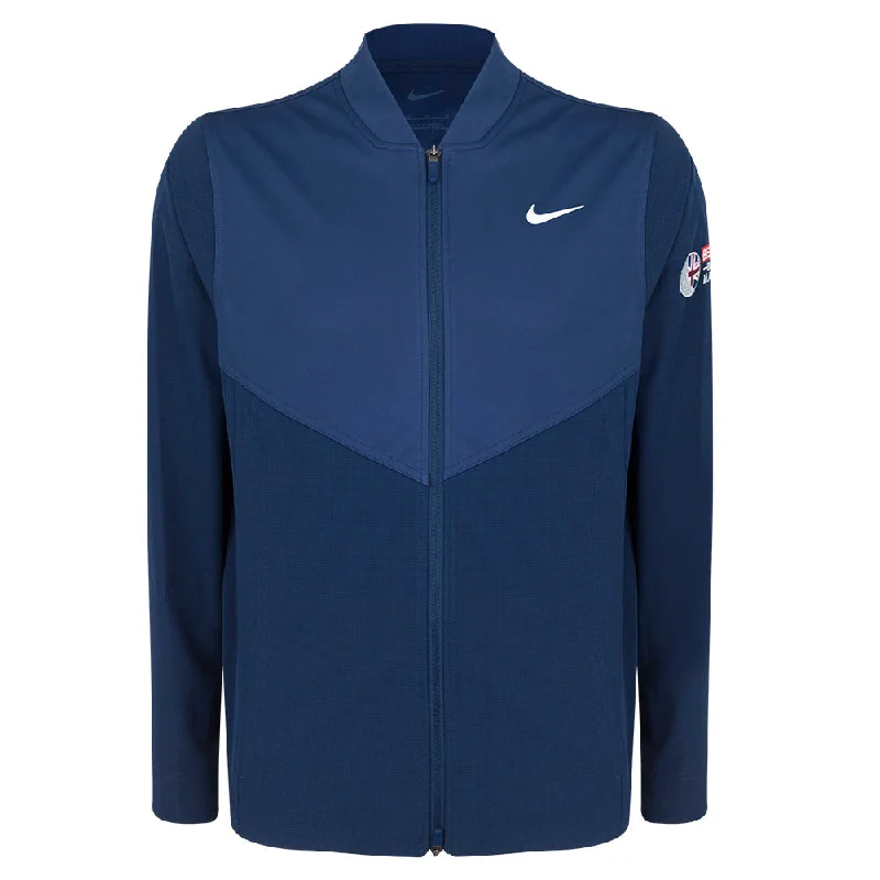 Betfred British Masters Nike Men's Navy Panel Full Zip Jacket