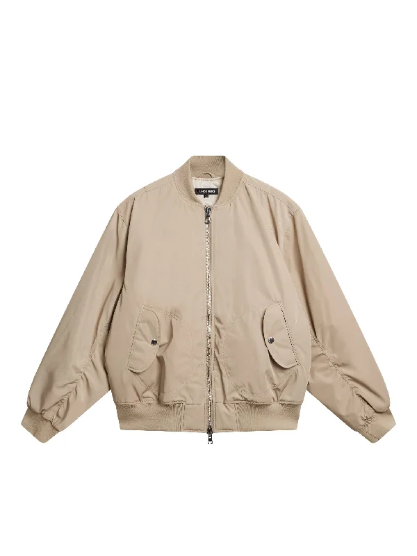 Bradley Bomber Jacket / Moonbeam