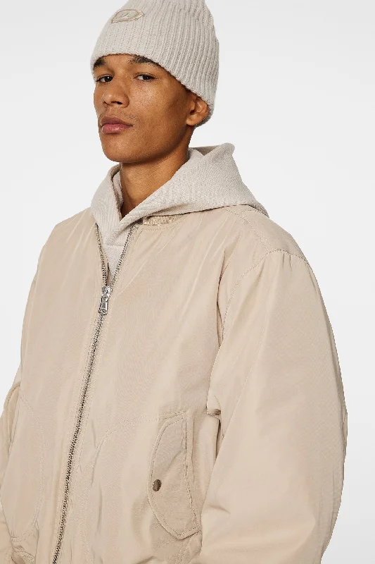 Bradley Bomber Jacket / Moonbeam