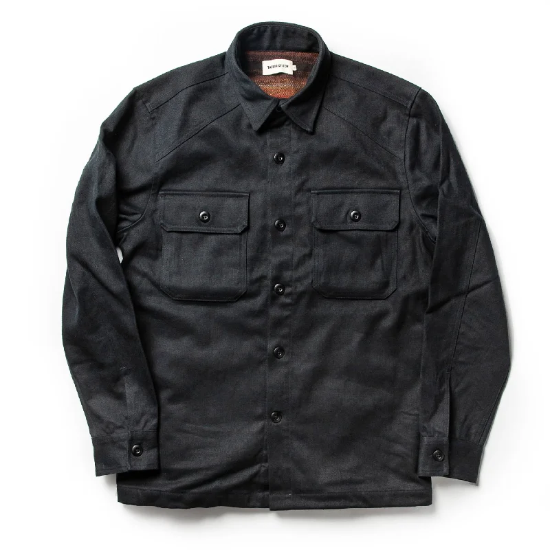 The Brother Moto Lined Shop Shirt in Be Fast