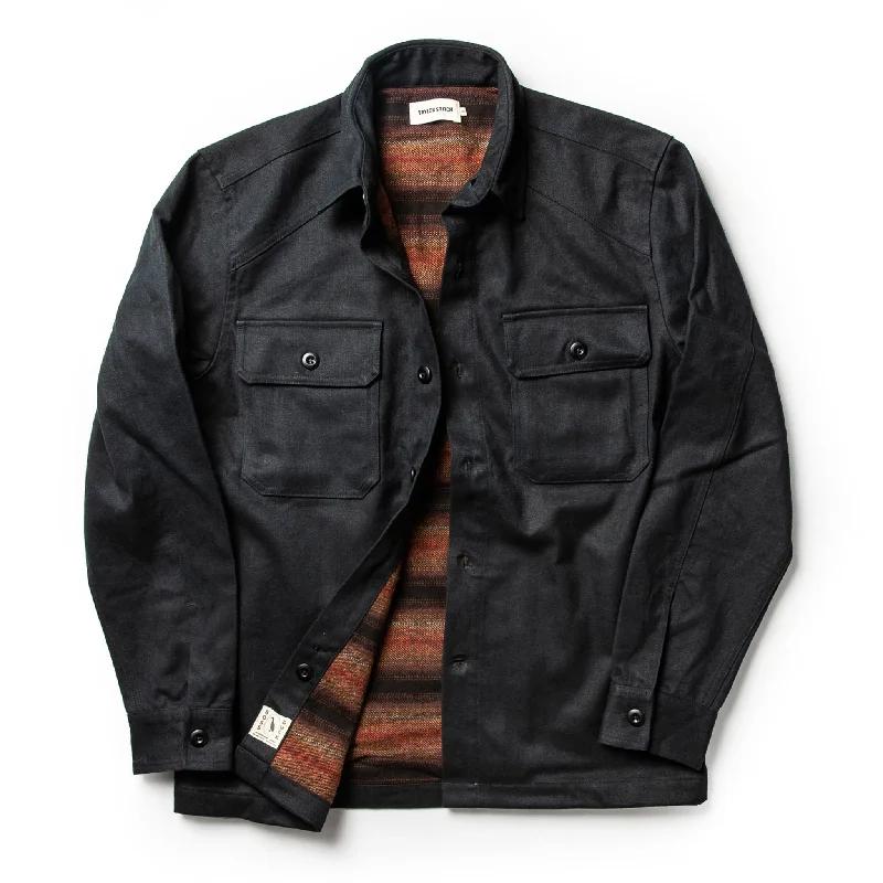 The Brother Moto Lined Shop Shirt in Be Fast