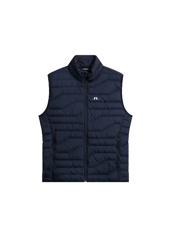 Cliff Light Down Vest / JL Navy