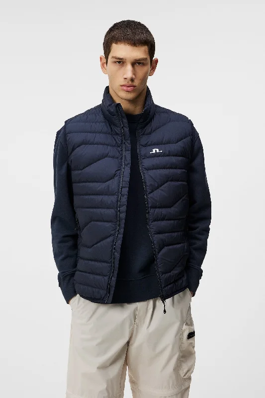 Cliff Light Down Vest / JL Navy