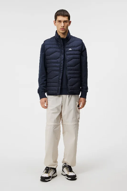 Cliff Light Down Vest / JL Navy