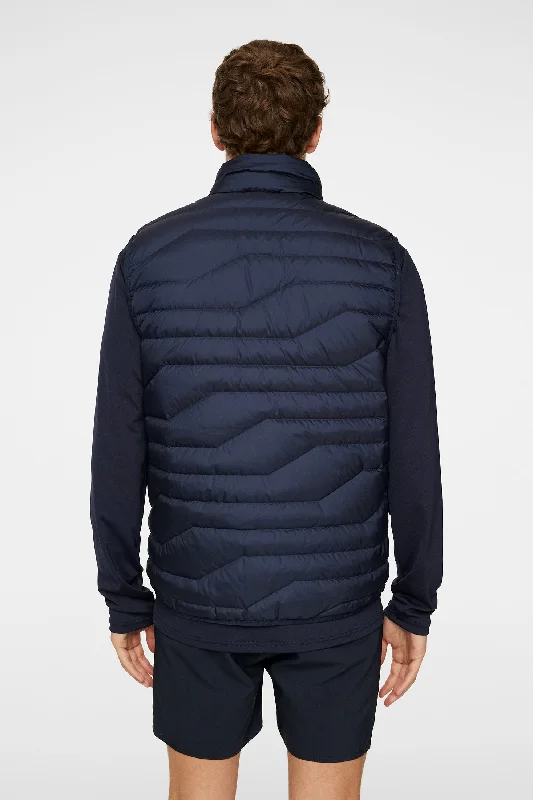 Cliff Light Down Vest / JL Navy