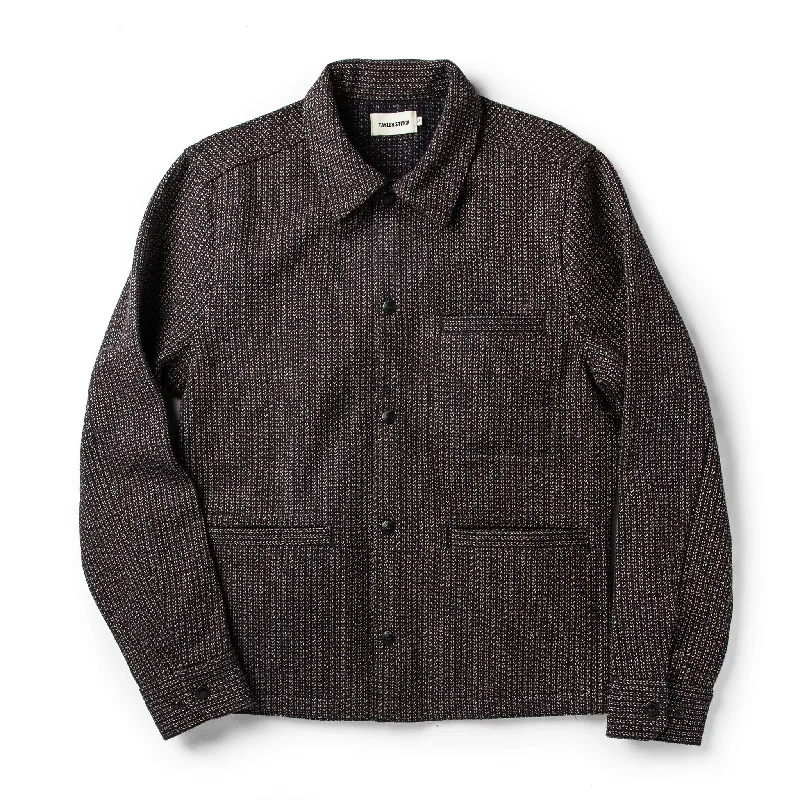 The Decker Jacket in Wool Beach Cloth