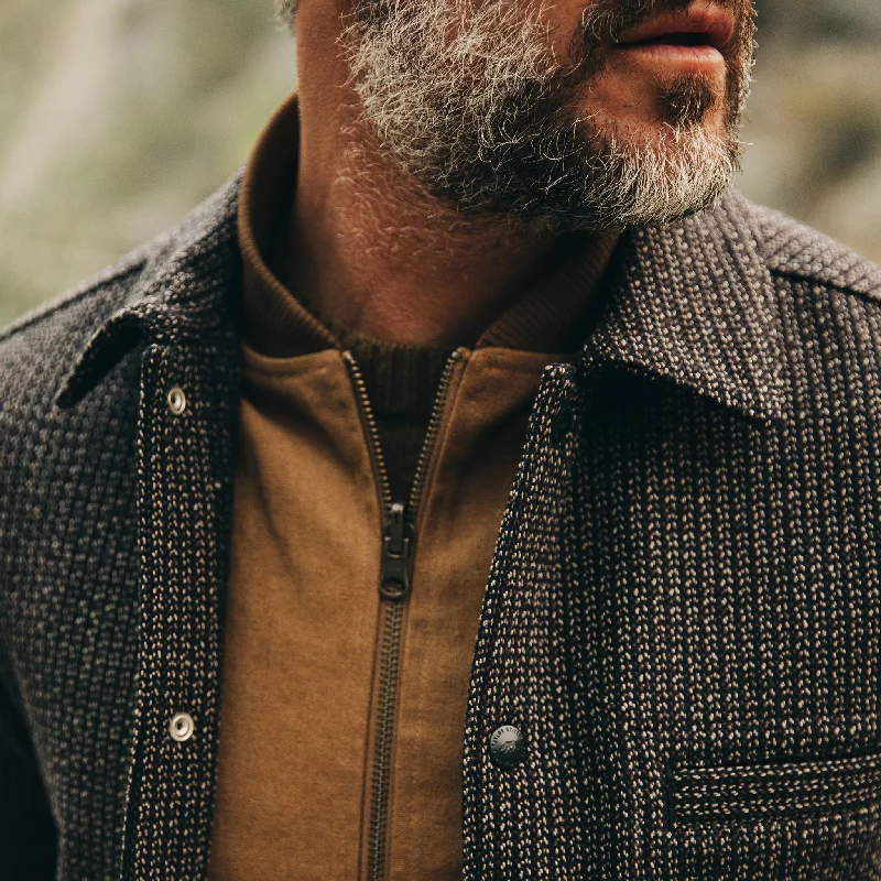 The Decker Jacket in Wool Beach Cloth