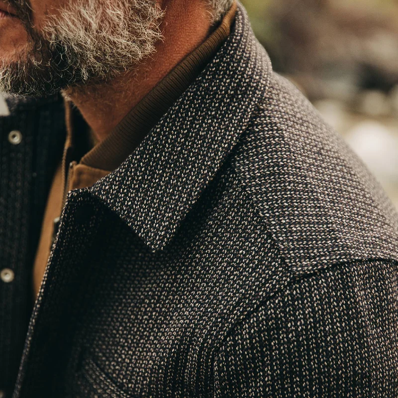 The Decker Jacket in Wool Beach Cloth