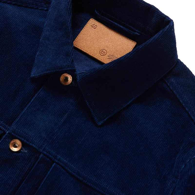 The Dispatch Jacket in Indigo Cord