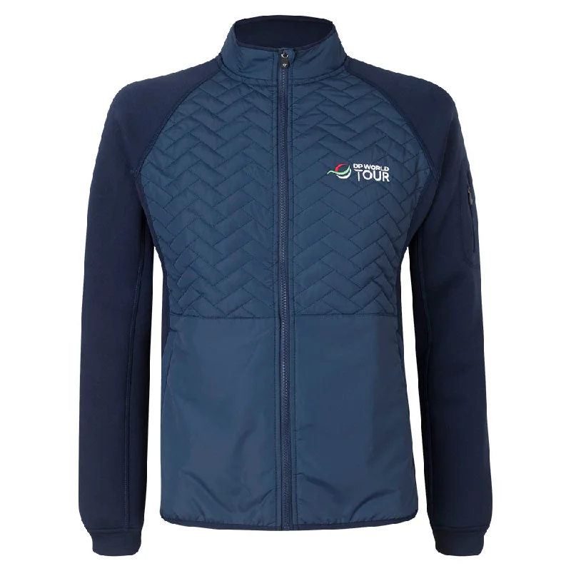 Mens DP World Tour Gust Jacket - Navy