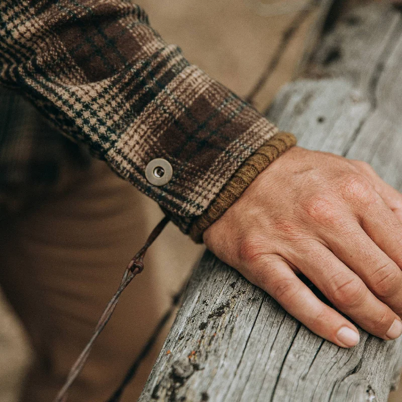 The Explorer Shirt in Tan Plaid