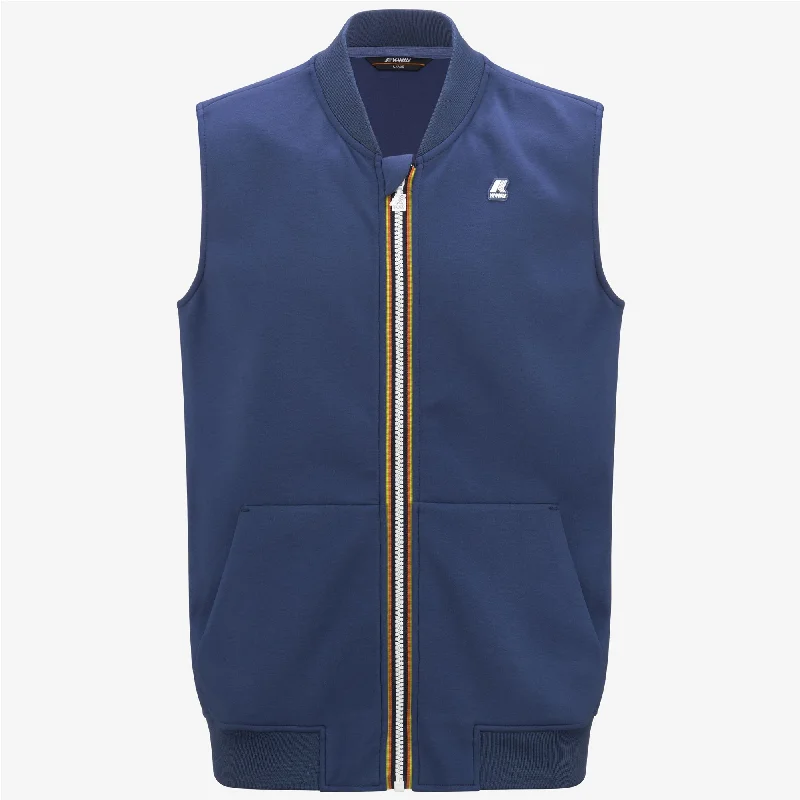 SANDOR LIGHT SPACER - Fleece - Vest - Man - BLUE FIORD