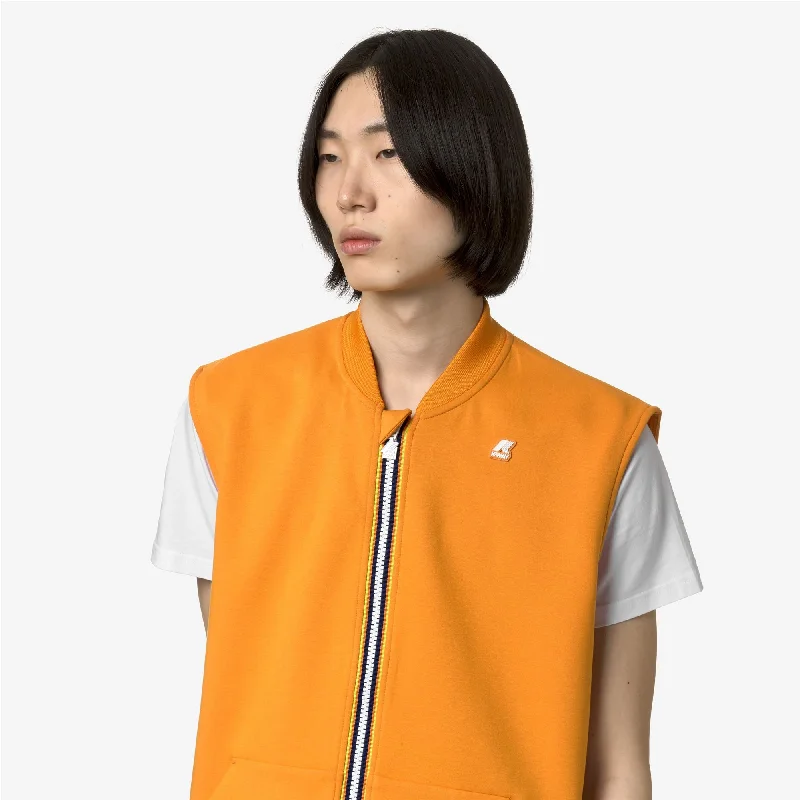 SANDOR LIGHT SPACER - Fleece - Vest - Man - ORANGE MD