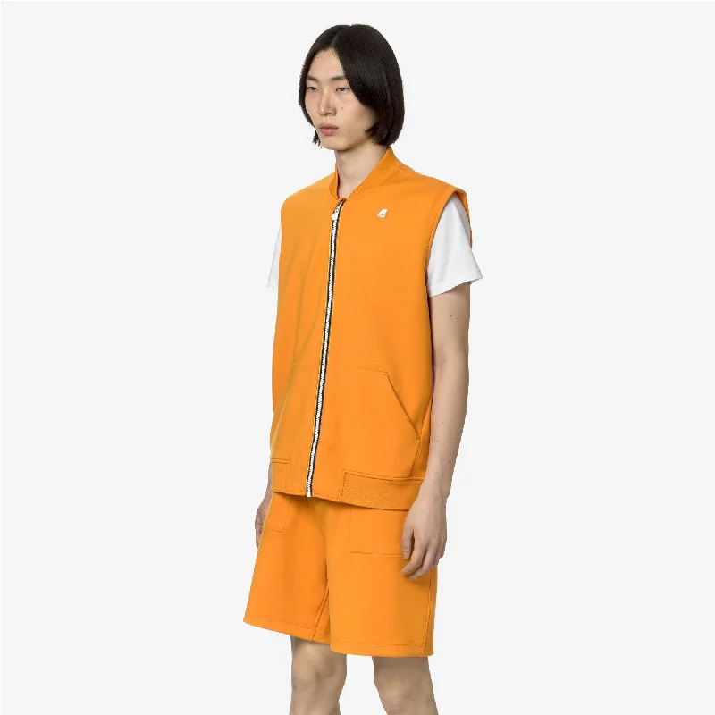 SANDOR LIGHT SPACER - Fleece - Vest - Man - ORANGE MD