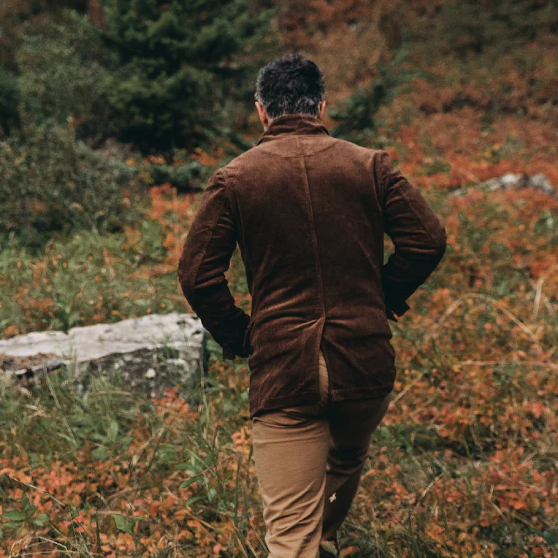 The Gibson Jacket in Chocolate Cord