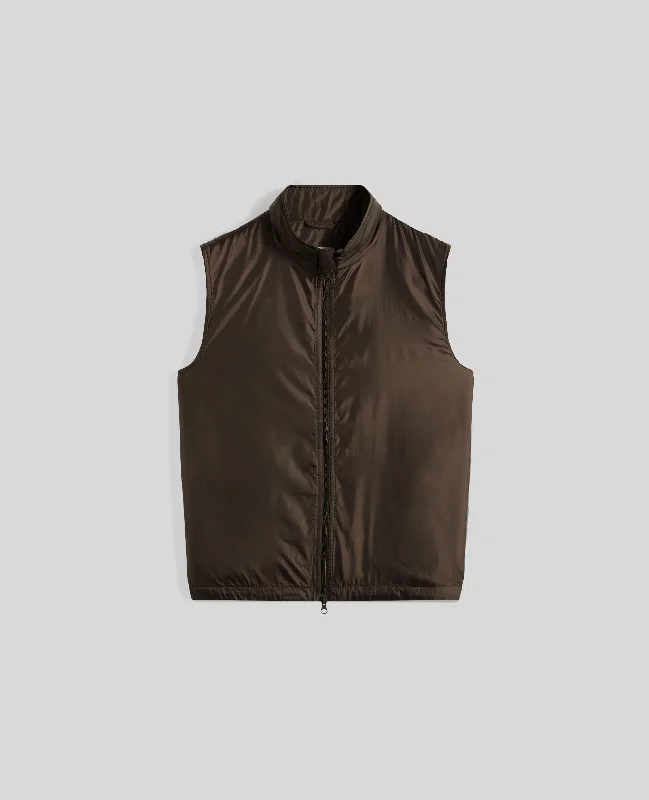 GILET VERNES IN NYLON - MILITARE