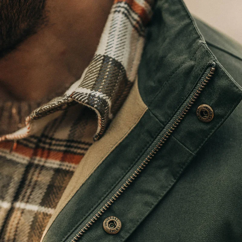 The Harris Jacket in Forest Dry Wax