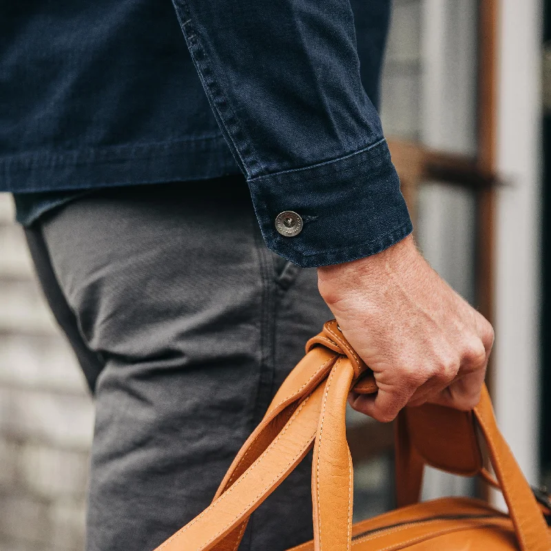 The HBT Jacket in Washed Navy