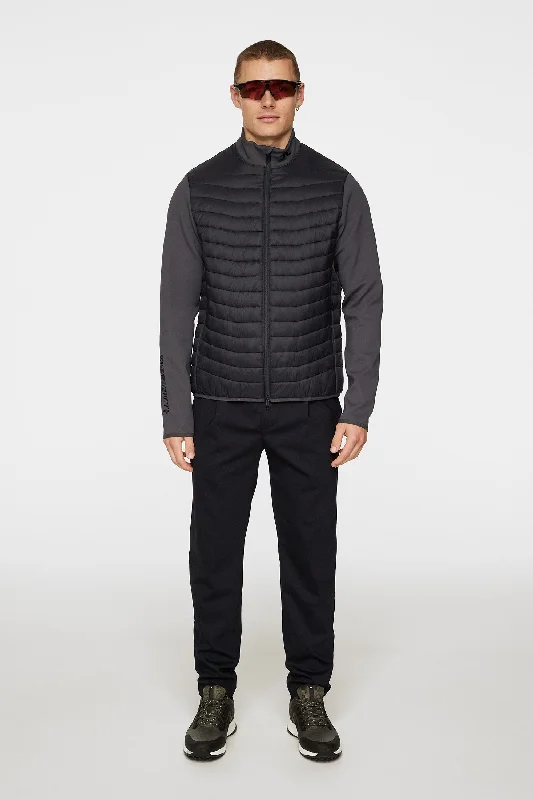 Holden Quilt Hybrid Jacket / Asphalt