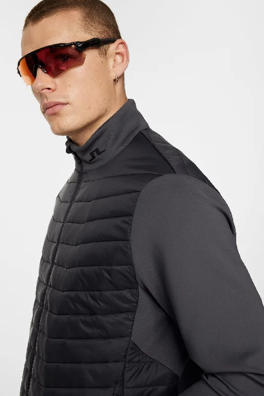 Holden Quilt Hybrid Jacket / Asphalt