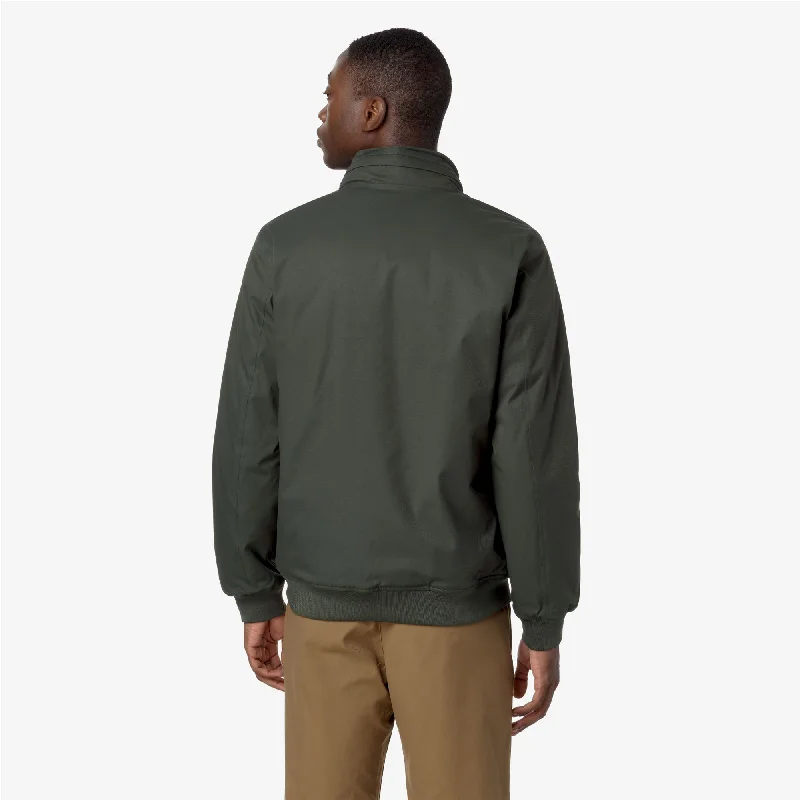 AMAURY TWILL MARMOTTA - Jackets - Short - Man - GREEN B-BLUE A