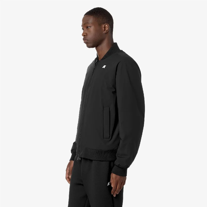 AORELIAN ST WARM REVERSIBLE - Jackets - Short - Man - BLACK PURE-GREEN BLACKISH