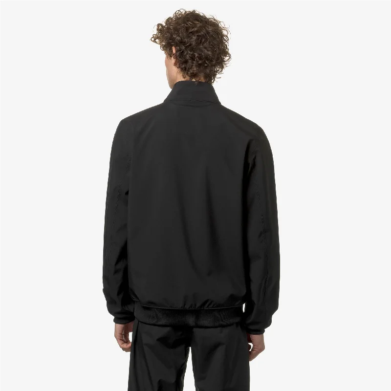 ARSENE BONDED JERSEY - Jackets - Short - Man - BLACK PURE