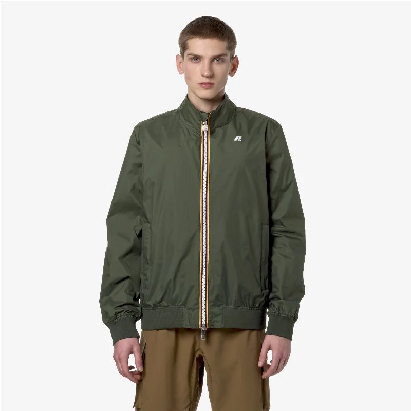 ARSENE PLUS.2 REVERSIBLE - Jackets - Short - Man - GREEN B -BLUE D