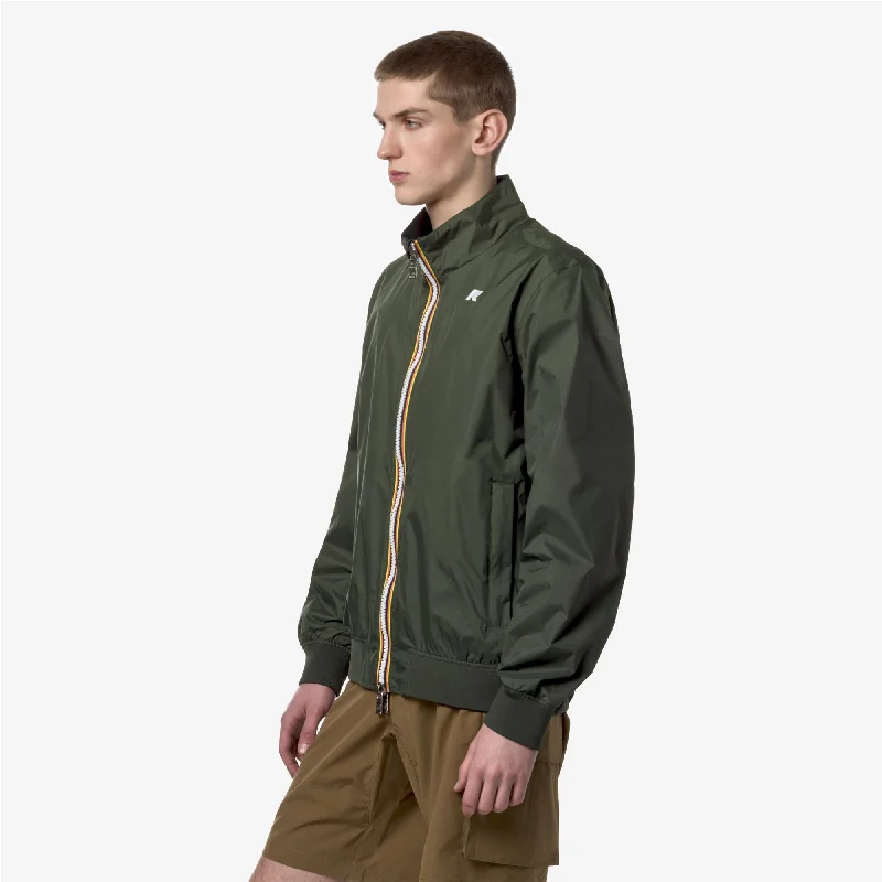 ARSENE PLUS.2 REVERSIBLE - Jackets - Short - Man - GREEN B -BLUE D