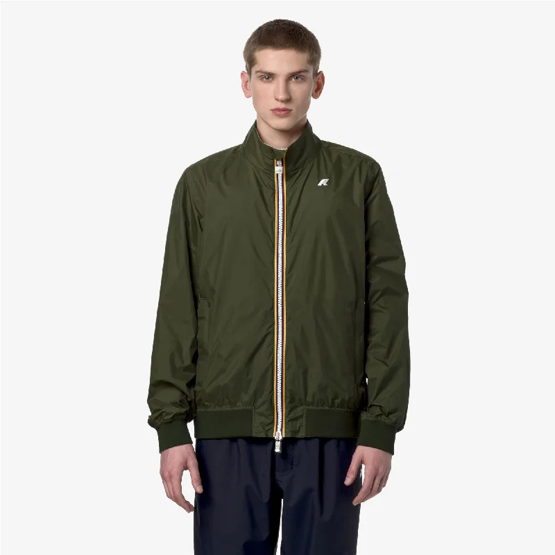 ARSENE PLUS.2 REVERSIBLE - Jackets - Short - Man - GREEN C-BEIGE L