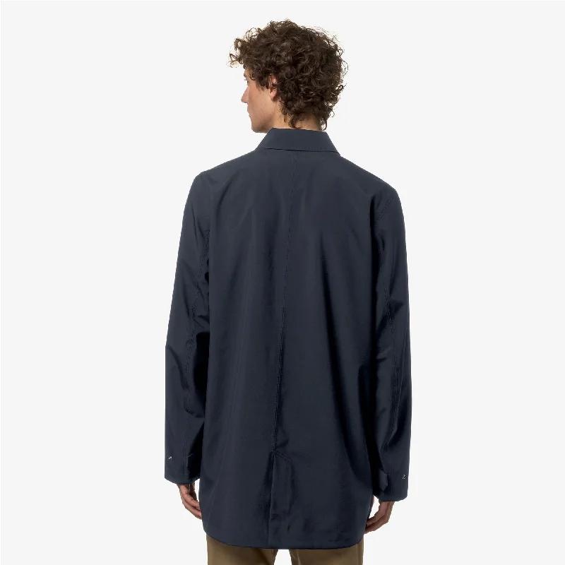 BENNY BONDED JERSEY - Jackets - 3/4 LENGTH - Man - BLUE DEPTH