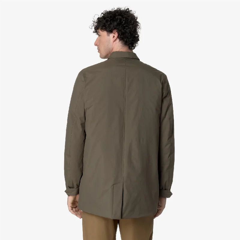 BENNY WARM OTTOMAN - Jackets - Mid - Man - BROWN GREENISH