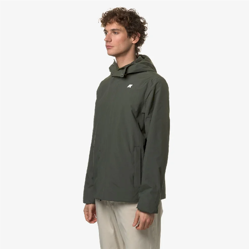 JACK OTTOMAN - Jackets - Short - Man - GREEN BLACKISH