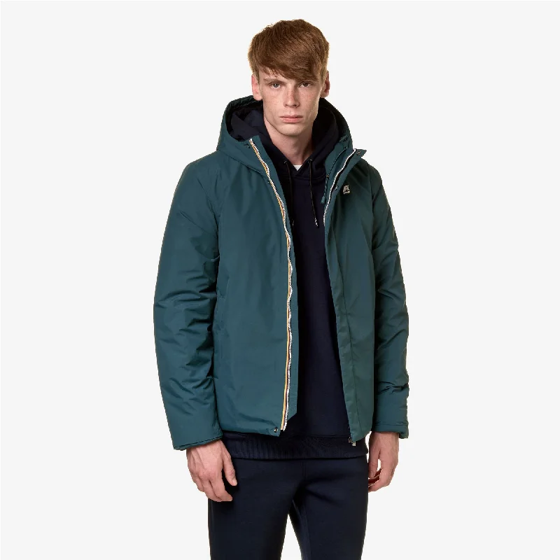 JACK RIPSTOP MARMOTTA - Jackets - Short - Man - GREEN P-BLUE A