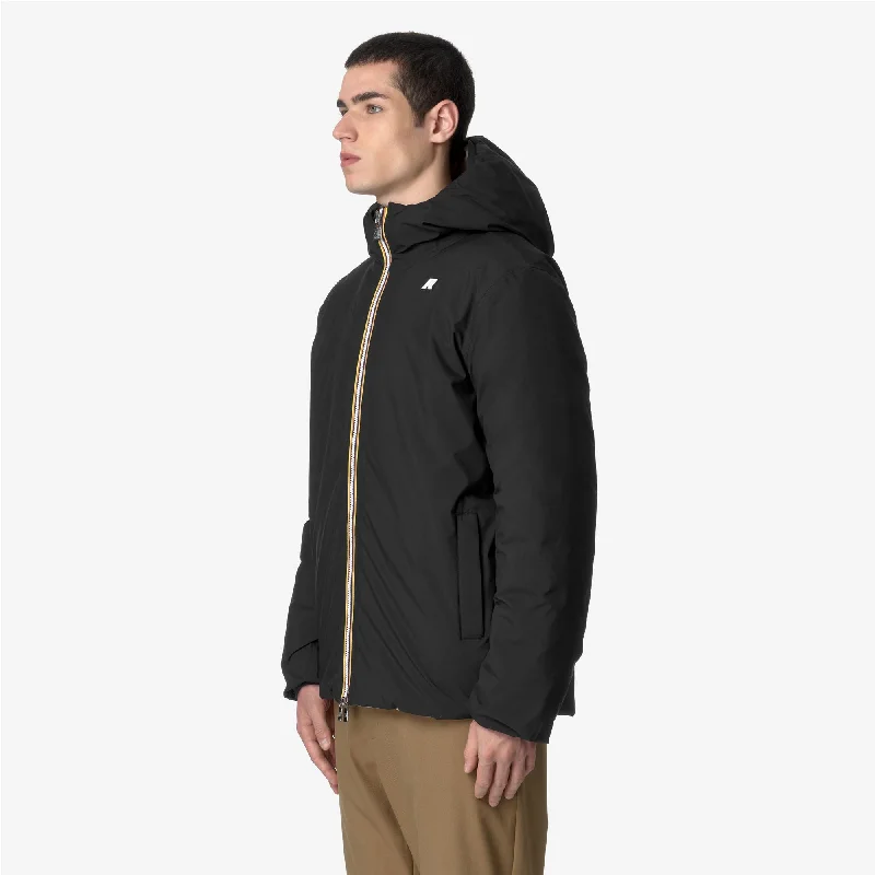 JACK ST THERMO REVERSIBLE - Jackets - Short - Man - BLACK P-BEIGE G