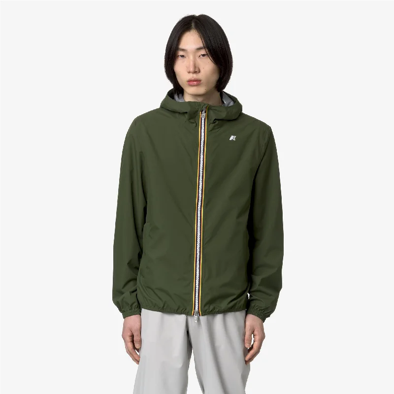 JACK STRETCH DOT - Jackets - Short - Man - GREEN CYPRESS