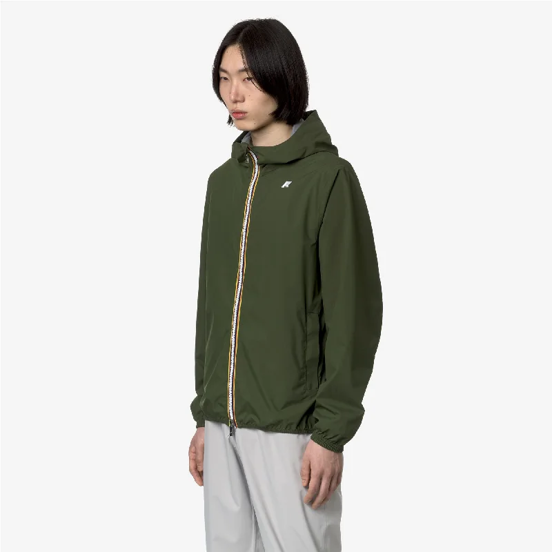 JACK STRETCH DOT - Jackets - Short - Man - GREEN CYPRESS