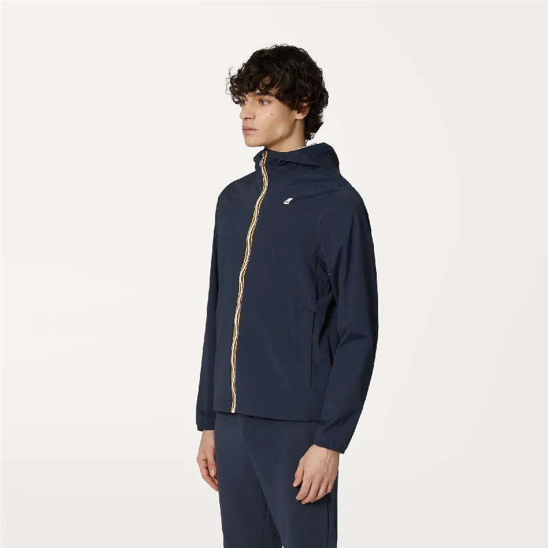 JACK  STRETCH NYLON JERSEY - Jackets - Short - Man - BLUE DEPTH