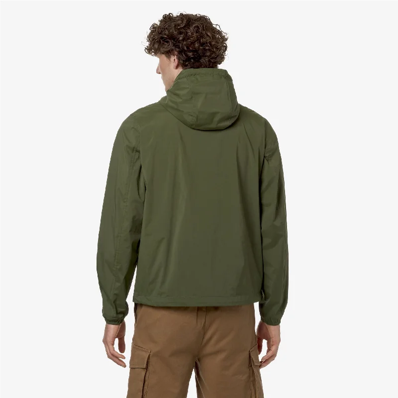 JACK  STRETCH NYLON JERSEY - Jackets - Short - Man - GREEN CYPRESS