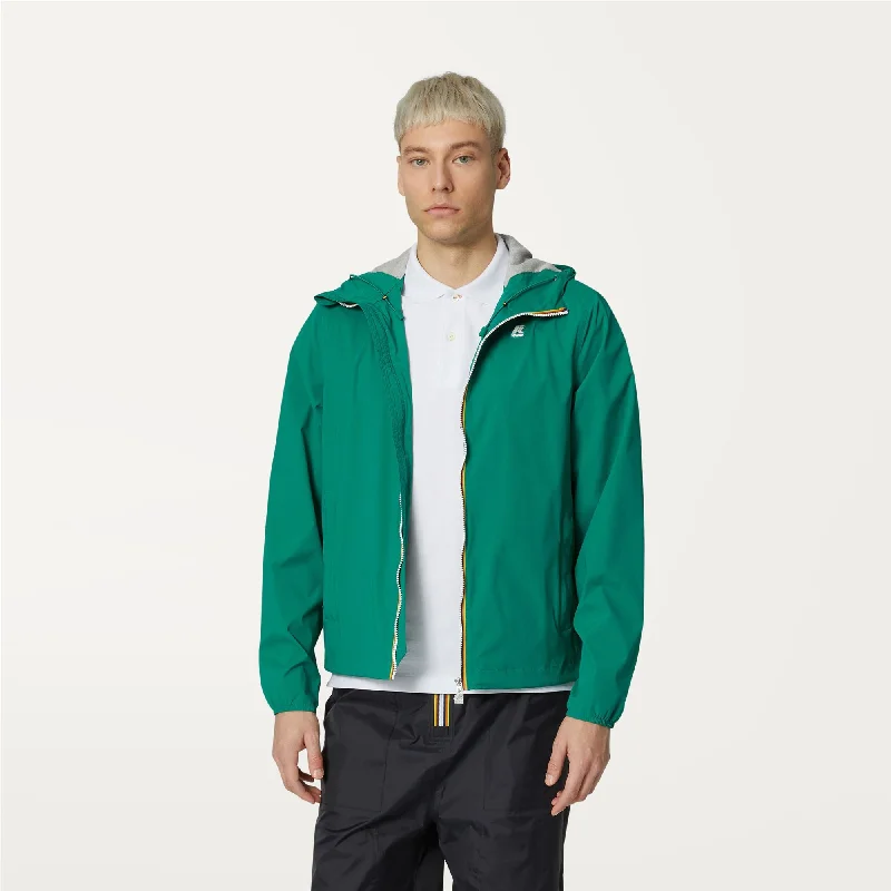 JACK  STRETCH NYLON JERSEY - Jackets - Short - Man - GREEN