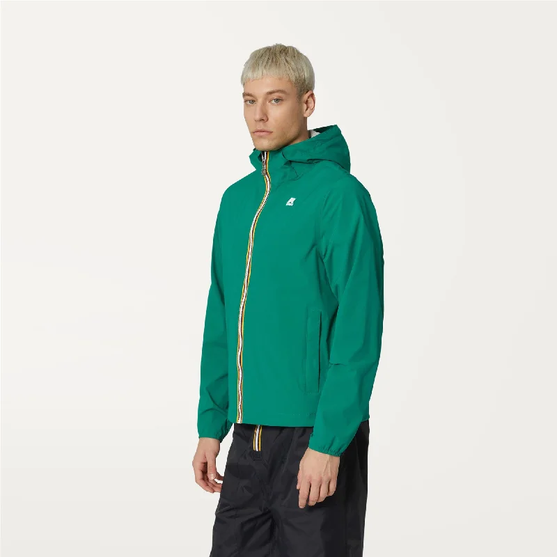 JACK  STRETCH NYLON JERSEY - Jackets - Short - Man - GREEN