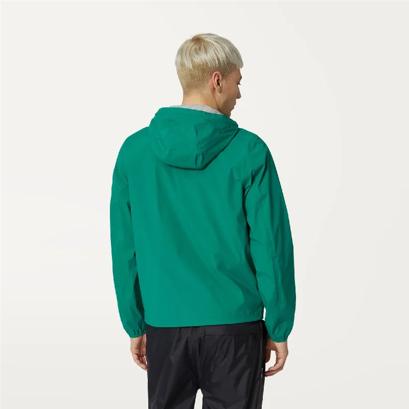 JACK  STRETCH NYLON JERSEY - Jackets - Short - Man - GREEN