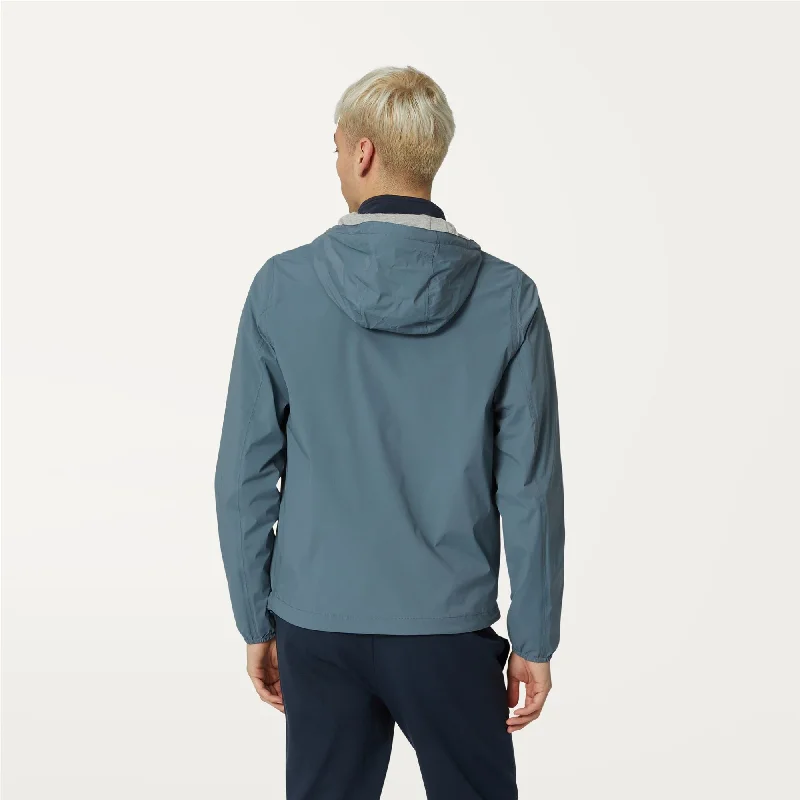 JACK  STRETCH NYLON JERSEY - Jackets - Short - Man - GREY EVEREST