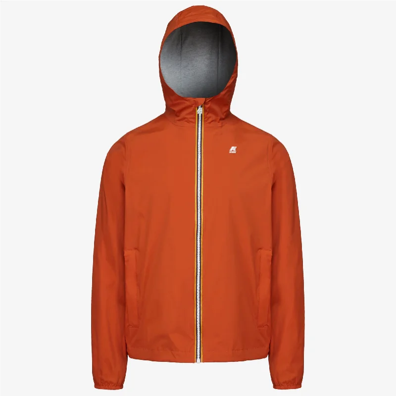 JACK  STRETCH NYLON JERSEY - Jackets - Short - Man - ORANGE COPPER