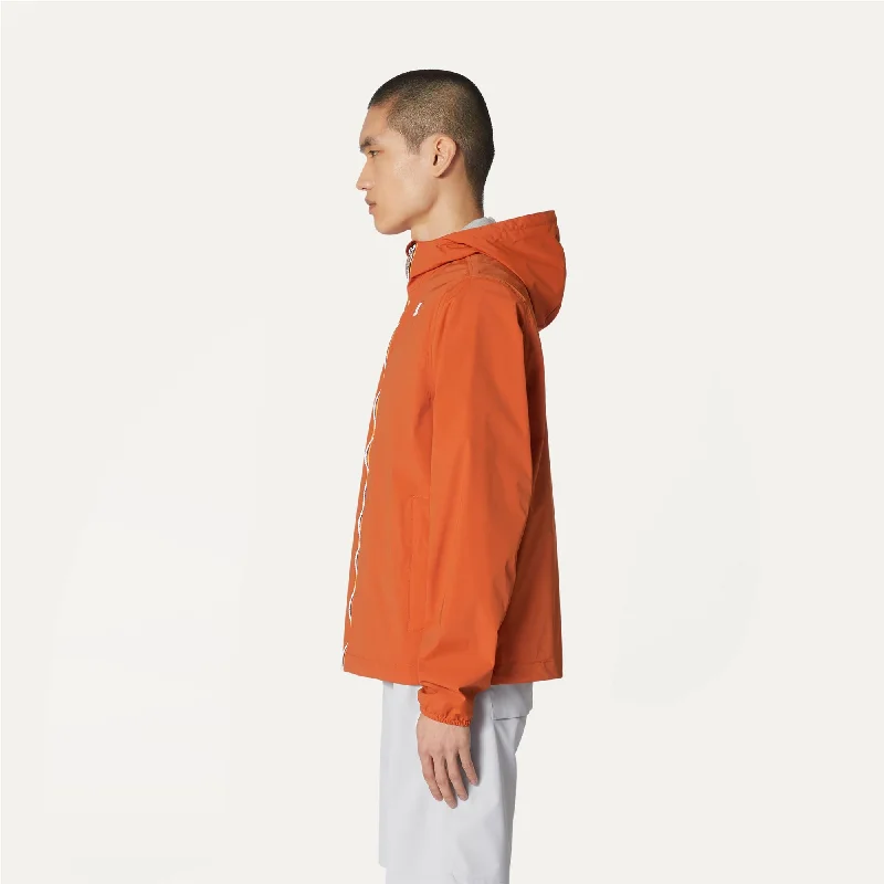 JACK  STRETCH NYLON JERSEY - Jackets - Short - Man - ORANGE COPPER