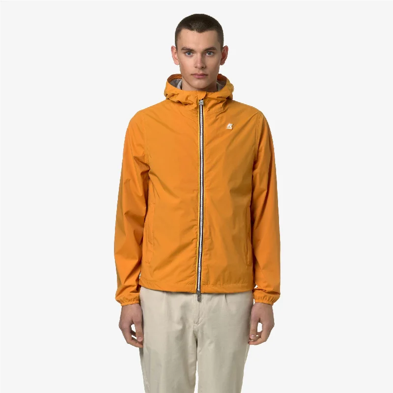 JACK  STRETCH NYLON JERSEY - Jackets - Short - Man - ORANGE MD