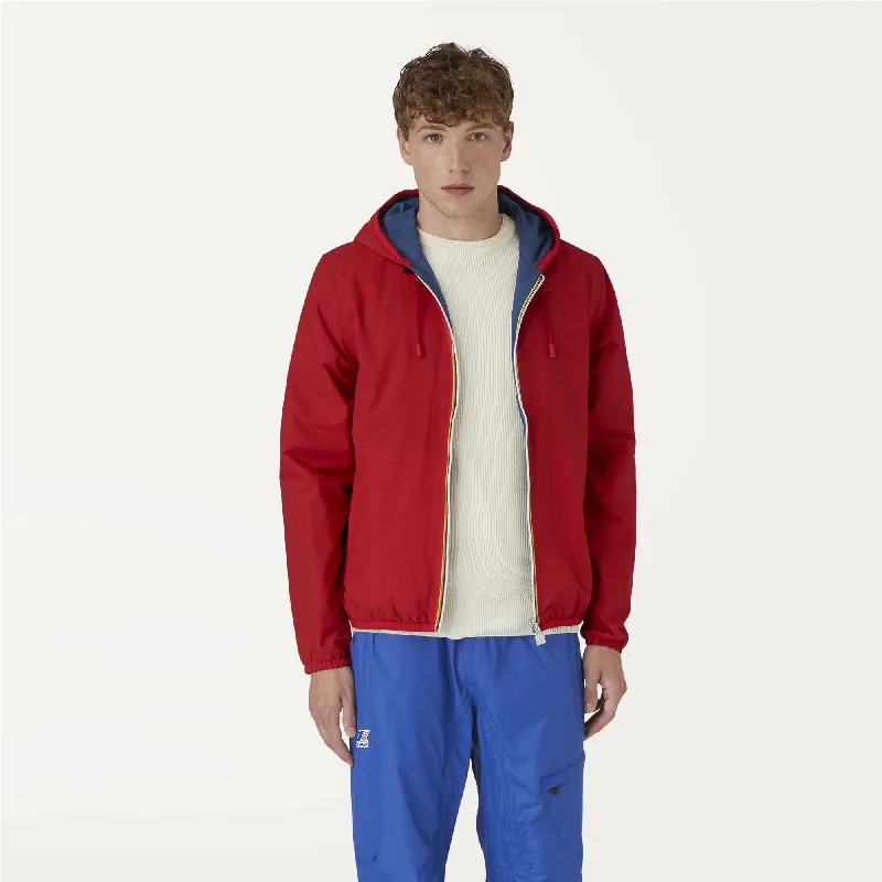 JACQUES REVERSIBLE RIPSTOP - Jackets - Short - Man - RED-BLUE OTTANIO